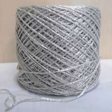 1 Rolle, 50g bunte einzigartige Gold Silber Garn Knäul Häkel Faden mit Glitzer zum Handweben, perfekt für DIY Strick- und Häkelprojekte - ideal zum Erstellen von Pullover, Mützen, Taschen und Puppen