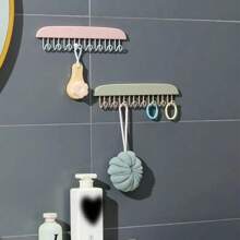 Séchoir à linge multifonctionnel pour balcon - Blanc - Voir 3