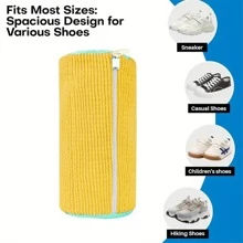 1 Pack Reusable Plastic Shoe Cleaning Bag, Laundry Bag - Sports Shoe Cleaning Kit, No Electricity Or Battery Required To Remove Stains