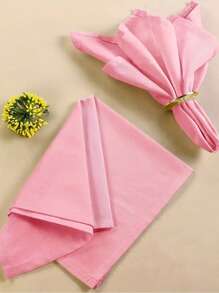 6/12/280pcs Minimalist Solid Color Cloth Napkins, Washable And Reusable For Restaurant, Party, Banquet, Dining Table