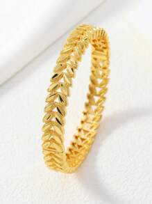 1 Ramadan Stijl Dubai Luxe Tarwe Dames Sieraden Armband, Geschikt Voor Het Geven Van Cadeaus, Dagelijkse Kleding En Andere Gelegenheden