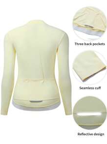 WOSAWE Women's Tight Fitting Breathable Cycling Jersey For Road Bike Riding, Spring/Summer - Purple - View 2