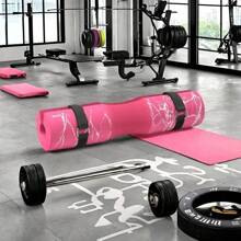 1pc Squat Pad Fitness Barbell Pad For Squats, Lunges And Hip Thrusts - Foam Sponge Pad Provides Relief To Neck And Shoulders While Training Protective - Pink - View 6