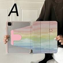 360 ° Rotating Foldable Case To Easily Protect Your IPad: Smart Case Compatible With IPad Air 6, Air 5, 4, And IPad 10 (10.9 Inches) - Apple IPad Pro 2024 Is Perfect For Busy Meetings, Travel Adventures, And Comfortable Family Relaxation - Multicolor - View 51