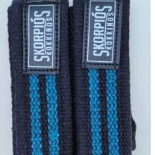 Pair Of 100% Cotton Straps - Teal Blue - View 3