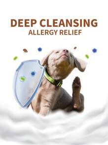 GJYC PET Hypoallergenic Anti-Itch Shampoo For Dogs & Cats – Soothes Itchy, Dry Skin & Relieves Scratching – Shea Butter & Botanical Extracts – PH Balanced Pet Wash For Sensitive Skin – 3.38 Fl Oz - Multicolor - View 4