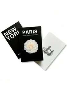 3 件/套时尚假书装饰，豪华装饰书，客厅装饰假书家居装饰，带存储的假书装饰，咖啡桌书籍现代时尚装饰书，堆叠展示书，学校用品