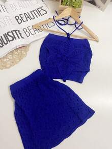 Modal With Feminine - Royal Blue - View 3