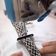 1 szt. S10A Lewa Prawa Regulowana Prowadnica Taśmy Koronkowej Stopka Dociskowa Do Podłączania Elastycznej Taśmy Koronkowej Akcesoria Do Maszyn Do Szycia Przemysłowego