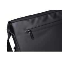 Men's Solid Color Flap Crossbody Multi-Function Pouch