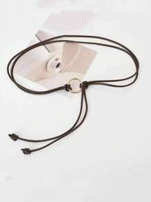 11 条装 女士柔软皮带细腰带 春夏秋季时尚连衣裙、衬衫装饰 长度可调节 - 彩色 - 查看 7