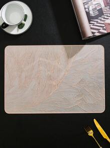 1-8pcs Simple Rectangular PVC Placemats, Washable, Easy Clean, Wipeable, Non-Slip, Heat-Resistant, Dining Table Mats, Sweet Reverie, Elegant Placemats, Tabletop Setting, Kitchen Dining Mat, Holiday Wedding Decor - Multicolor - View 7