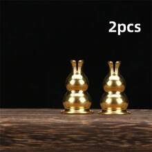 1 件多功能黄铜香炉 - 金属莲花香座，适用于香棒、香锥和盘香，带烟灰收集器 - 装饰性芳香疗法香炉，适用于冥想、瑜伽、家居香薰 - 葫蘆香插 - 查看 8