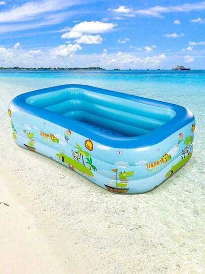 Family Inflatable Swimming Pool Removable Large Inflatable Outdoor Swimming Pool Big Summer Outdoor Pools Waterpark Fun Bathtub Outdoor Party Toys