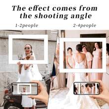 LaVenty 蝴蝶结生日派对用品拍照亭道具相框风骚生日蝴蝶结生日装饰蝴蝶结生日装饰品 - 粉色 - 查看 11