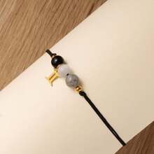 Summer Beach Anklet Women Sea Party Waterproof Ankle Bracelets Braid Adjustable Anklets Colorful Constellation Bohemia Jewelry Holiday Gifts Aries Taurus Gemini Cancer Leo Virgo Libra Scorpio Sa