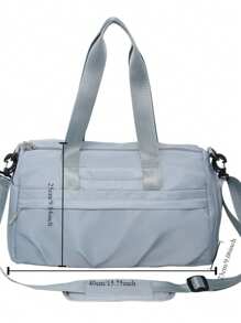 Men's Dry-Wet Separation Travel Duffel Bag, Large Capacity Gym Bag, Sports Training Bag Hand Bag