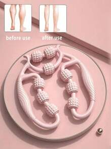 1 件美腿环按摩滚轮 小腿滚轮按摩器 瑜伽健身放松按摩工具 - 彩色 - 查看 6