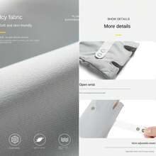 زوج من قفازات النساء الخفيفة الواقية من الشمس، قفازات تبريد من الحرير الجليدي التنفسية للحماية من الأشعة فوق البنفسجية، مناسبة للقيادة والدراجات في الصيف - متعدد الألوان - مشاهدة 6