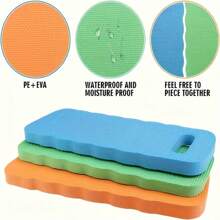 1 pieza Rodillera de espuma antideslizante y multicolor, impermeable, duradera y cómoda, ideal para jardinería, yoga, reparación de automóviles y uso en el baño