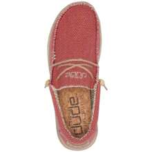 HEYDUDE Sneakers Wally Braided voor Man in kleur Rood ✅ Levering binnen 3-5 dagen