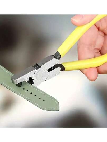 1 pezzo Mini Perforatore per cinghie, Foratore di fori per pelle, Utensile Foratrici per fori su pelle per fai da te