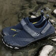 Women's New Casual Sports Beach Shoes, Lightweight Comfortable Flexible Rubber Outsole, Breathable Upper Allow Barefoot Wear, Suitable For Hiking, Camping, Trekking, Cycling, Swimming - Dark Blue - View 10