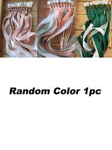 10/20pcs Wedding Wands Party Streamers Gold Bells Satin Ribbons Magic Fairy Wands Bridal Shower Photo Prop Romantic Wedding Send Off Kissing Bells Wedding&Bridal Party Favors Gifts Birthday Graduation Birthday Decorations Party Decorations Bachelorette Summer Beach Back To School School Supplies Room Decor - Multicolor - View 17