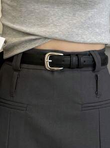 2 件女士腰带新款复古柔软优质腰带新款休闲裤牛仔裤百搭夏季、学校秋季、秋季、万圣节 - 彩色 - 查看 12