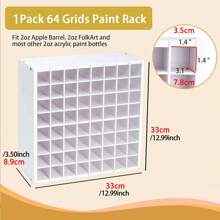 1 Pieza Estante de pared para almacenamiento de pintura, caja de almacenamiento de malla apilable, con agujeros para colgar, fácil de tomar y colocar