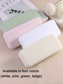 Multi-Functional Tool Storage Box | Pink, White, Green, Beige Nail Art Tool Storage Box, Candy-Colored Portable Storage Box For Nail Tools, Jewelry, Cosmetics And Other Small Items, Nail Salon Home Studio Storage Box - Multicolor - View 3