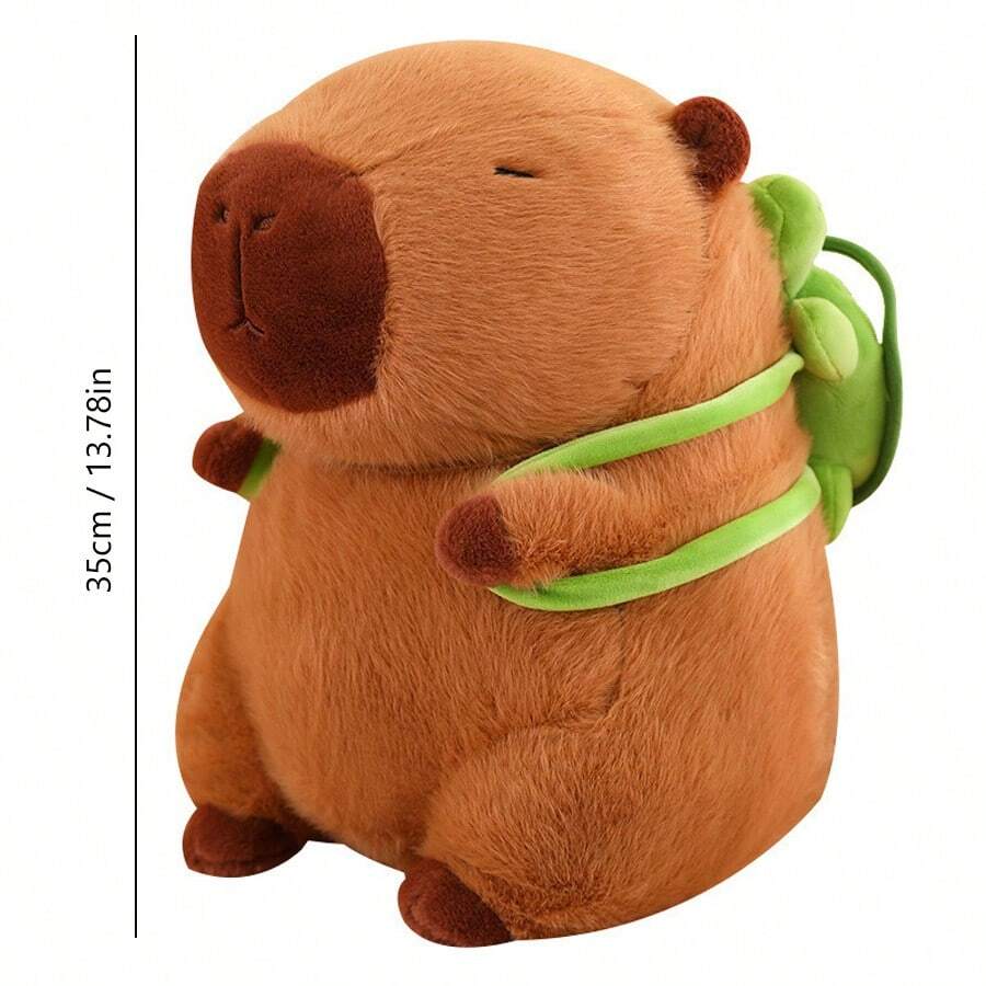 Búp bê nhồi bông Capybara cỡ lớn - Búp bê nhồi bông Capybara - Gối nhồi bông mềm mại - Búp bê nhồi bông - Búp bê - Quà tặng ngày lễ - Quà tặng sinh nhật - Quà tặng Phục sinh - Quà tặng Giáng sinh - Quà tặng Halloween - Quà tặng - Búp bê trẻ em - Búp bê (Có hoặc không có thẻ, Vị trí thẻ ngẫu nhiên) - Nhiều màu - Xem 1