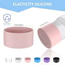 3 miếng silicon bảo vệ cho cốc 40oz 30oz có tay cầm và cốc IceFlow 20oz 30oz, miếng bảo vệ đáy bình nước cho phụ kiện cốc - Nhiều màu - Xem 7