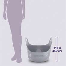 Litter Genie Caja de Arena para Gatos Fabricada con Plástico Flexible y Suave | Cuenta con Paredes Altas y Asas para Mayor Privacidad y Portabilidad - 1 - Ver 9