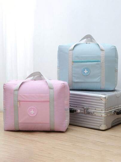 1 túi đựng đồ du lịch, túi xách tay lên máy bay, túi đựng mỹ phẩm, đồ dùng vệ sinh cá nhân dung tích lớn, túi đựng giày dép di động, túi đựng quần áo.