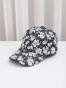 1pc Women's Breathable Baseball Cap, Graphic Printed Boho Style Polyester - Multicolor - View 4