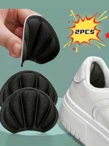 2/4pcs Adhesive Heel Protectors - Anti-Wear Pads For Men's And Women's Casual Shoes, Sandals, Sports Shoes - Foot Care Shoe Stickers