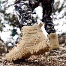 Men's Outdoor Leisure And Comfortable Short Hiking Boots, Lightweight And Fashionable Versatile Sports Shoes, Training Casual Shoes, Hiking Boots