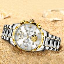 LIGE LIGE Fashion Women's Elegant Watch Waterproof Luminous Quartz Watch Business Daily Calendar Watch