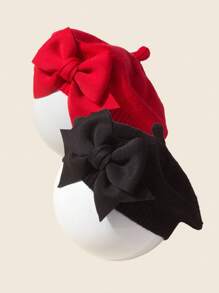 1 szt. Beret dla niemowląt, czapka z kokardą, czapka malarza dla noworodka w wieku 1-3 lat, ubranka dla dziewczynek, wiosenne akcesoria do włosów dla niemowląt, akcesoria do włosów dla maluchów, wiosenne stroje dla małych dziewczynek, odpowiednie do domu i na wycieczki, prezenty dla dzieci