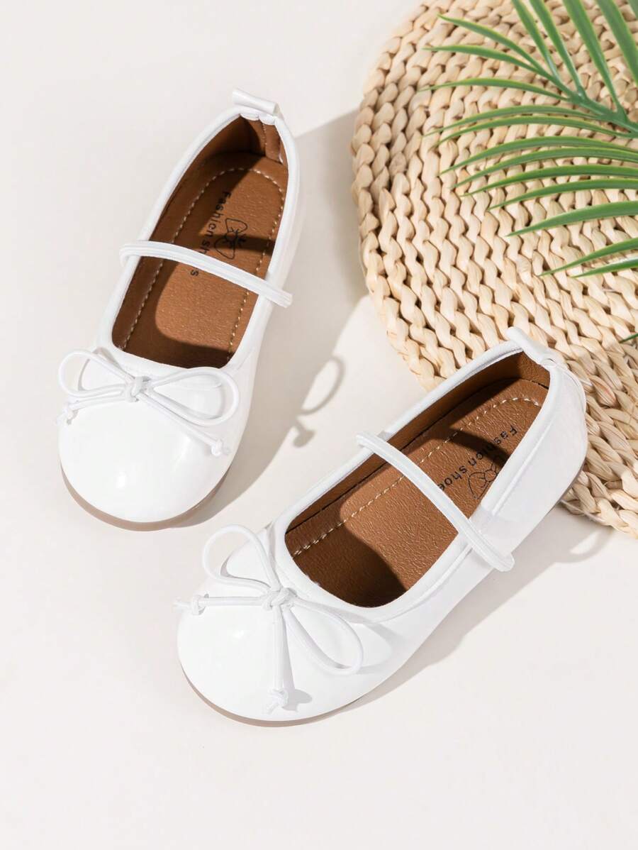Kids Cute Bow Princess Flat Shoes