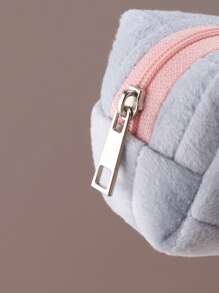 1 件超柔软枕头袋铅笔盒、文具盒女收纳袋可平放化妆包、大容量铅笔袋、创意女生高吸引力铅笔盒文具盒、返校、学校用品、铅笔袋、书包