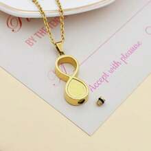 无限爱宠物火葬珠宝适用于狗/猫骨灰葬礼纪念品骨灰盒项链吊坠纪念珠宝