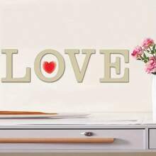 1pc Wood Wall Decoration Letters 12 Inch Blank Letters DIY Paint Family Party Wedding Decorations Gifts Birthday Graduation