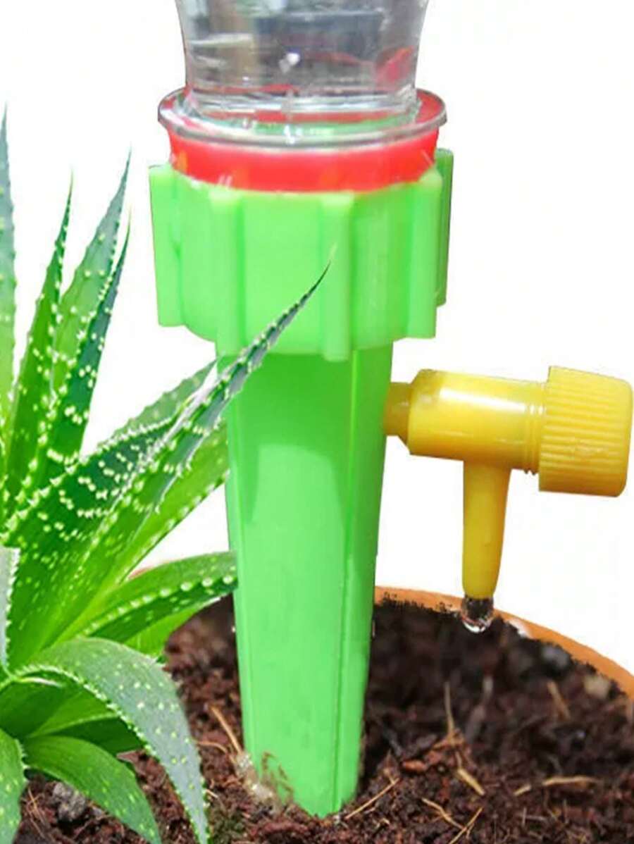 5/10/15/20 件自动滴灌钉，植物浇水工具，灌溉系统，园艺用品，可调节家用自动浇水装置 - 彩色 - 查看 1