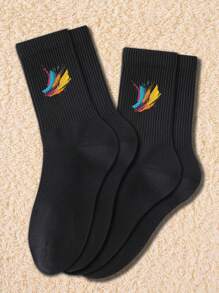 1/3/5/10 paires de chaussettes hautes pour hommes qui absorbent l'humidité et la transpiration, chaussettes montantes, blanches, longues, noires, douces, respirantes et antidérapantes. Conçues pour les sports, les loisirs, la maison, le travail et pouvant être portées en toutes saisons. Les couleurs sont aléatoires.