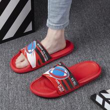 New Thick Sole Plus Size Men's Summer Sandals, Breathable Beach Shoes, Casual Dual-Use Slippers, Lightweight & Comfortable Waterproof Non-Slip Soft Bottom Beach Shoes, Versatile Fashionable Slides