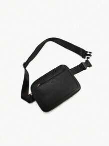 Mini Bolsa de Cintura Simples para Mulheres, Pochete à Prova D'Água e Leve para Esportes ao Ar Livre
