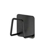 1/2/4 Pcs Stainless Steel Sink Sponge Holder, Self-Adhesive Dish Drying Rack, Dishrag Ball Filter Sink Cover Storage Rack, Kitchen Wall-Mounted Hanging Hook Storage Rack, Stainless Steel Hooks, Suction Cup Hooks Suitable For Kitchen, Bathroom, Door, Wall, Boho Style, Easy To Install, Home And Kitchen Storage Accessories