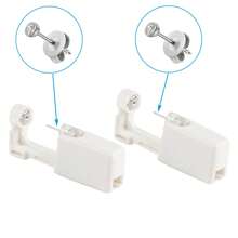 耳洞穿刺套装，一次性耳洞穿刺枪，带方晶锆石耳钉，家庭自制耳洞穿刺套装